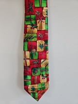 Jerry Garcia Christmas Pattern Neck Tie, Surprise Package Fifty-Two, 100... - $12.99