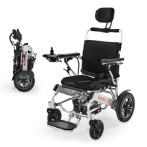 VEVOR Electric Wheelchair 300lbs Foldable13-Mile All-Terrain 21" Seat Ad... - $727.99