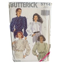 Butterick Misses Blouse Shirt Sewing Pattern Sz 12-16 5714 - Uncut - $14.84