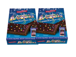 Little Debbie Large Sized 2 boxes Cosmic Brownies, 4 oz, Total of 12 - £17.06 GBP