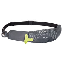 Onyx M-16 Manual Inflatable Belt Pack (PFD) - Grey - £76.05 GBP