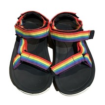 Teva Rainbow Black Hurricane XLT 2 Sandal Shoes Unisex Kids Size 11 Outdoors - £15.63 GBP
