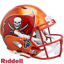 Tampa Bay Buccaneers Helmet Riddell Authentic Full Size Speed Style FLASH Altern - $520.11 CAD