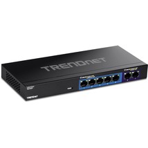 TRENDnet 7-Port Multi-Gig Gaming Switch, TEG-S327, 5 x 1G RJ-45 Base-T Ports, 2  - £80.45 GBP