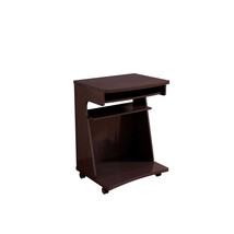 Rolling Kitchen Cart: 2 Shelves, Red/Espresso - $1,808.56 MXN