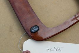 00-02 w220 MERCEDES S430 S500 AROUND SHIFTER TRIM BEZEL COVER WOOD GRAIN M787 image 5