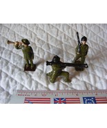 3 Metal WW1 Made in England Toy Soldiers - €30,63 EUR