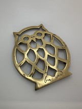 Vintage Brass Owl Trivet NB2 - €12,38 EUR