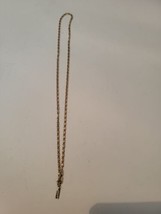 18k GP Stamped Gold Plated Chain Necklace - $38.94