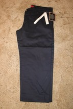 Dickies Girl&#39;s AH101 Stretch Fabric Black Uniform Pant Size 15 - 36&quot; x 24&quot; - $14.80