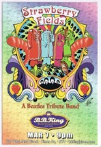 Advertising Card BB King Blues Club &amp; Grill New York Strawberry Fields Beatles - £7.77 GBP