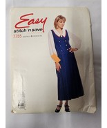 7755 McCall&#39;s Easy stitch and save Misses&#39; Jumper and Blouse Size 10-24 ... - £6.22 GBP