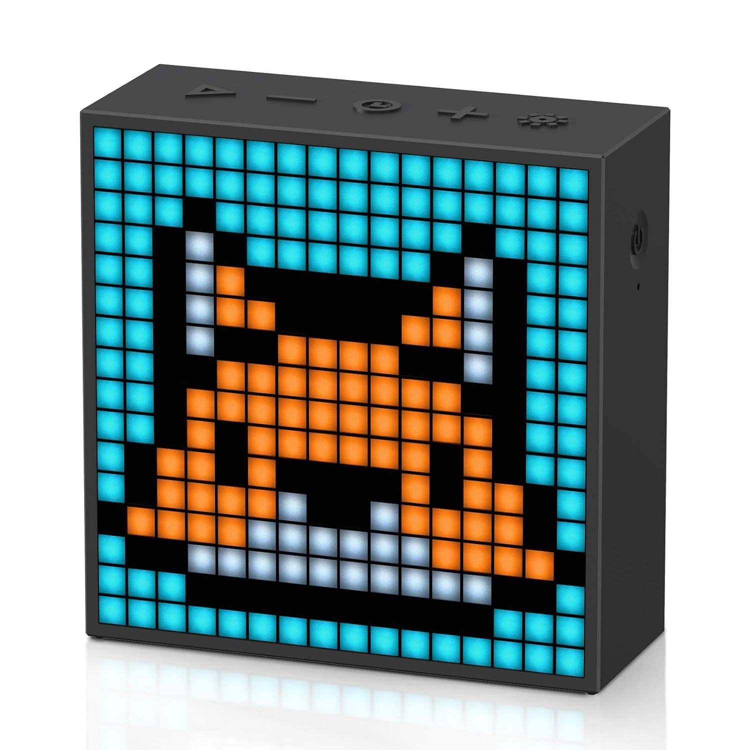 Divoom TimeBox Evo -- Pixel Art Bluetooth Speaker with 16x16 LED Display APP Con