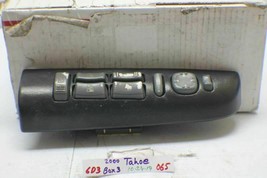 2000 Chevrolet Tahoe Left Driver Master Window Switch 15686634 Box3 65 6D330 ... - $23.36