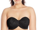 Lunaire Women&#39;s Plus-Size Strapless Bra Black 40DDD - $18.69