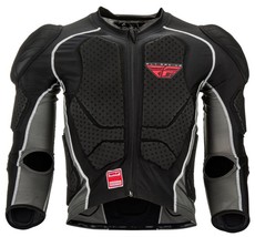 FLY RACING Long Sleeve Barricade Body Armor Suit, Black, Men&#39;s Large - £117.99 GBP
