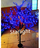 5FT Blue Outdoor LED Cherry Blossom Tree Light Xmas Christmas Tree Weddi... - £225.95 GBP