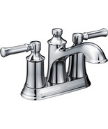Moen 6802 Dartmoor Double Handle Centerset Bathroom Faucet - - Chrome - £101.51 GBP