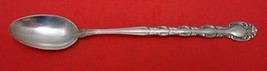 French Scroll by Alvin Sterling Silver Iced Tea Spoon 7 5/8&quot; Vintage Silverware - £46.80 GBP
