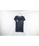 MLB Womens Medium Faded Spell Out Sequin Minnesota Twins Baseball T-Shir... - $33.76 CAD