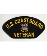 US Coast Guard Veteran Anchor Insignia Military USA Embroidered 5&quot;w Patc... - $7.99