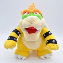 10&#39; Koopa From Super Mario Bros Anime Bowser Plush Stuffed Doll Toys Kid  Gift - £15.37 GBP