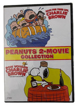 Peanuts Charlie Brown 2 Movie Collection DVD Bon Voyage Race for Your Life - £6.35 GBP