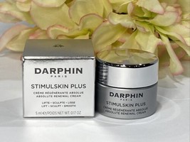 Darphin Stimulskin Plus Absolute Renewal Cream 5ml .17oz New In Box Free Ship - £11.68 GBP