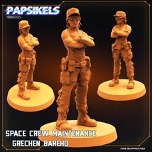3D Printed Papsikels Cyberpunk Sci-Fi Space Crew Maintenance Grechen Bar... - $6.64+