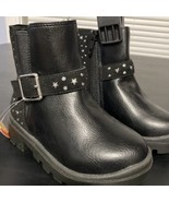 Wonder Nation Toddler Size 8 Black Studded Chelsea Boots Flexible Outsol... - $188.30 MXN
