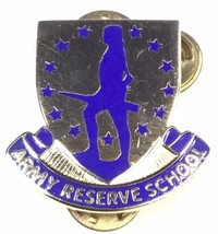 United States Army Pin US Army Reserve Forces School Crest Insignia Lape... - $8.64