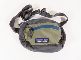 Patagonia Ultralight Black Hole Mini Hip Pack Belt Bag Green Blue Fanny ... - £19.42 GBP