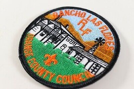 Vintage Rancho Las Flores RLF Orange County Boy Scouts America BSA Camp Patch - £9.13 GBP