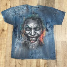 Joker Injustice Gods Among Us Tie Dye Short Sleeve Crew Neck Mens Size L - $17.77