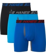 Hanes Men&#39;s X-Temp Boxer Briefs Total Support Pouch W/Utility Pocket 3 P... - $19.79