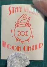 Stay Wild Moon Child|Witch| Getting Witchy| Spells|Witchy Vibes|Vinyl|Decal - £3.18 GBP