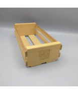 Napa Valley Box Company 12 Cassette Wood Storage Case Crate Rack  - $14.84