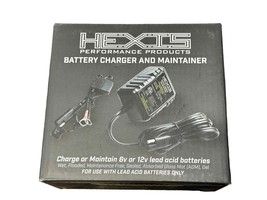 NEW Hexis Performance Products Battery Charger &amp; Maintainer For 6V &amp; 12V 750mA - £18.47 GBP