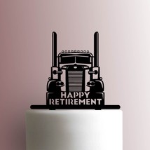 Semi Truck Happy Retirement 225-A960 Cake Topper - $15.99+