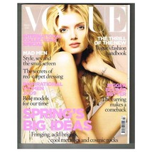 Vogue Magazine March 2009 mbox2625 Mad Men Style, sex and small screen nb - £7.87 GBP