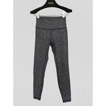 Lululemon Wunder Under Pants Leggings Heather Gray Hi-Rise Size 6 - $444.17 MXN