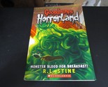 Monster Blood for Breakfast! by R L Stine - Horrorland #3 (2008, Paperback) - $5.93