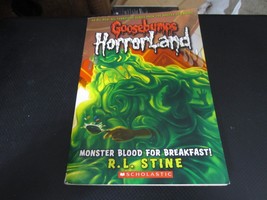 Monster Blood for Breakfast! by R L Stine - Horrorland #3 (2008, Paperback) - £4.64 GBP
