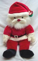 TY 2000 Beanie Buddies SOFT SANTA CLAUS 15&quot; Plush Stuffed Animal TOY NEW - £23.23 GBP