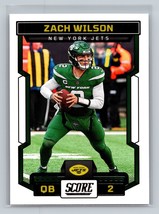 Zach Wilson #288 2023 Score New York Jets - £1.56 GBP