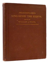 William Shakespeare, William J. Rolfe Shakespeare&#39;s History Of King Henry The Ei - £106.22 GBP