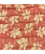 Vintage Quilt HAND SEWN Cotton  HOME MADE Square Patch - Read Description P15