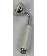 Designer Cooper Hand Shower with Porcelain Handle - Chrome - $546.51 MXN