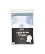 1 pack of 100 BCW 9 ⅜&quot; x 12 ¼&quot; Sheet Music Sleeves - €15,45 EUR