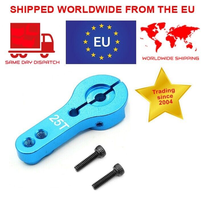 25T Alloy Metal Servo Horn Rc Car M3 for Futaba Axial  Savox Buggy Crawl... - $5.17